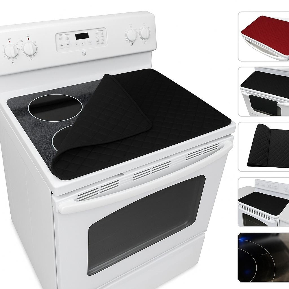 Stove top cover and protector for glass ceramic stove